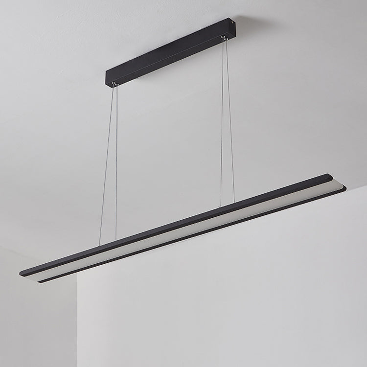 Rectangle Dining Room Island Light Nordic LED Dining Pendant Lamp for Kitchen