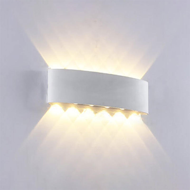 Hedendaags minimalisme Wandlicht aluminium waterdichte corridor gang sconce lamp