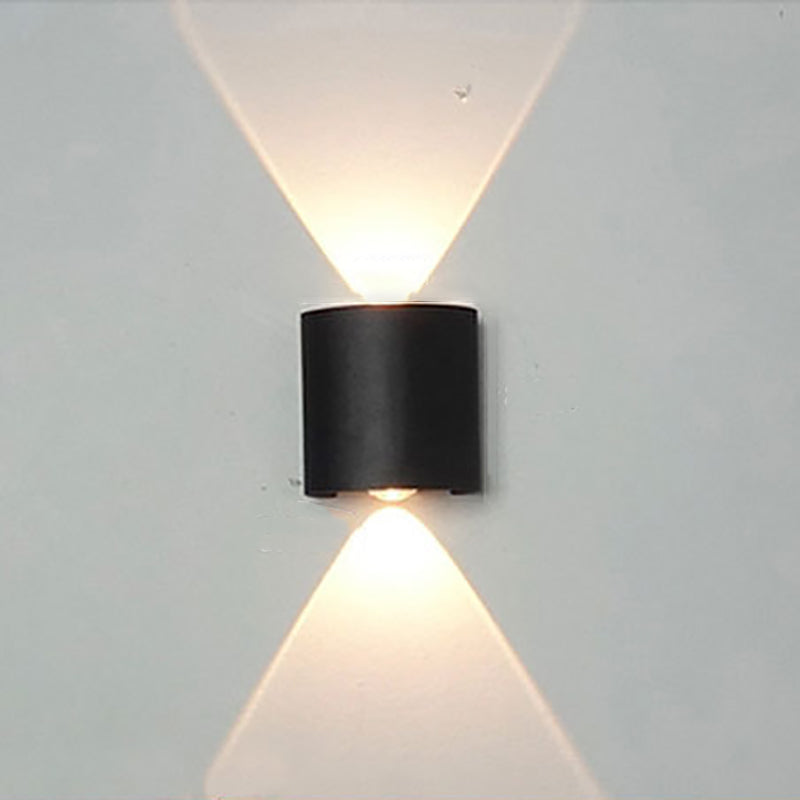 Zeitgenössischer Minimalismus Wandleuchte Aluminium wasserdicht