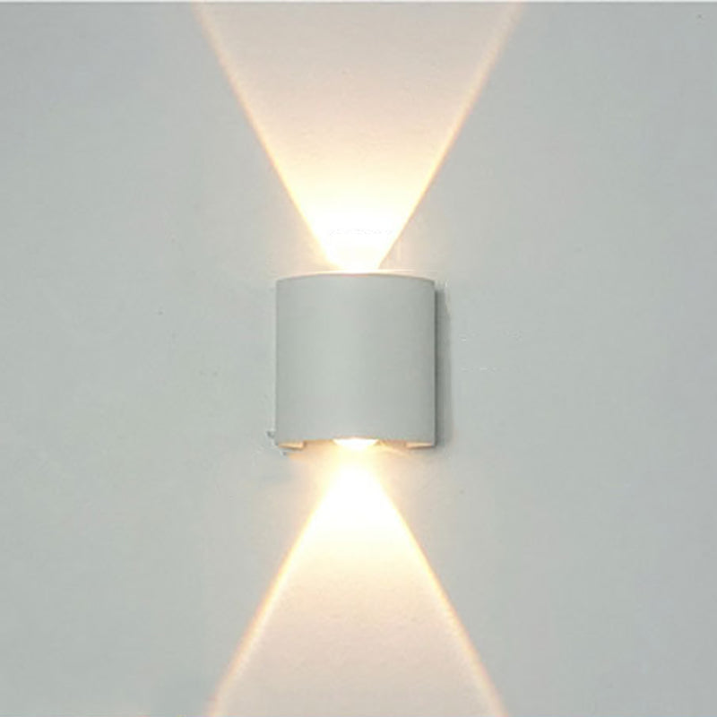 Zeitgenössischer Minimalismus Wandleuchte Aluminium wasserdicht