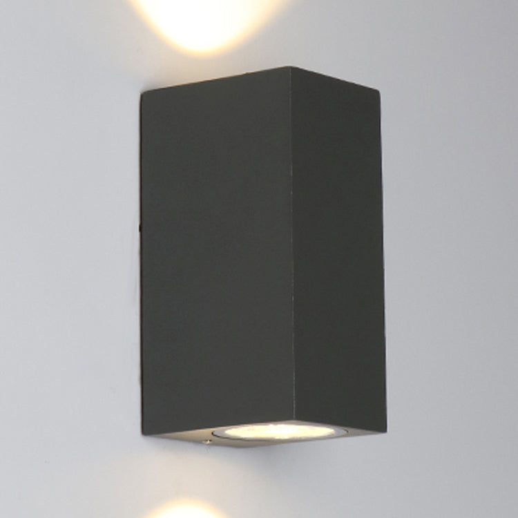 Lámpara de pared contemporánea doméstica arriba y abajo apliques de pared LED para el pasillo del porche