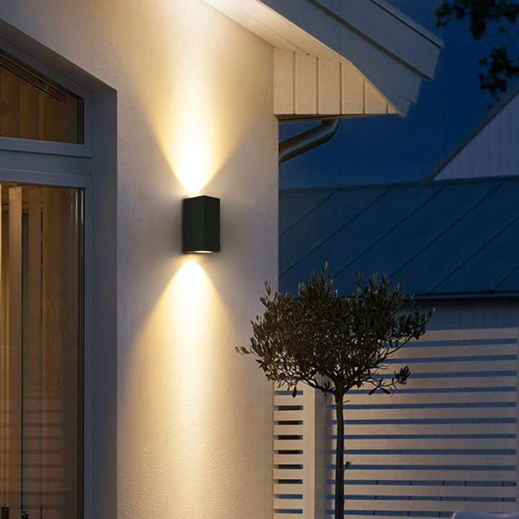 Lámpara de pared contemporánea doméstica arriba y abajo apliques de pared LED para el pasillo del porche