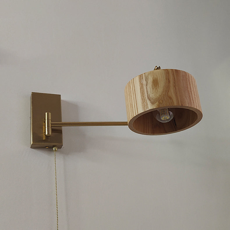 Dormitorio One Head Wall Splock Smoke Lights Simpurina de pared ajustable Luz de luz montada en la pared