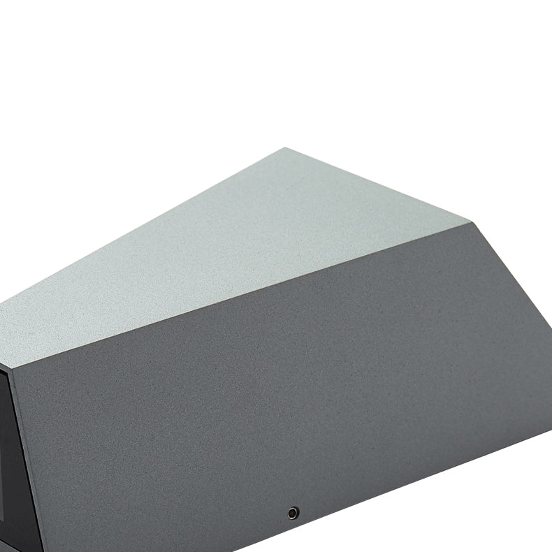 Contemporáneo de pared geométrica de metal LED dos luz de lavado de pared ligera para sala de estar