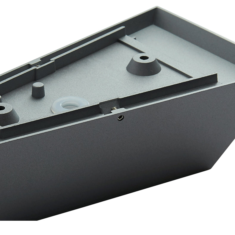 Contemporáneo de pared geométrica de metal LED dos luz de lavado de pared ligera para sala de estar