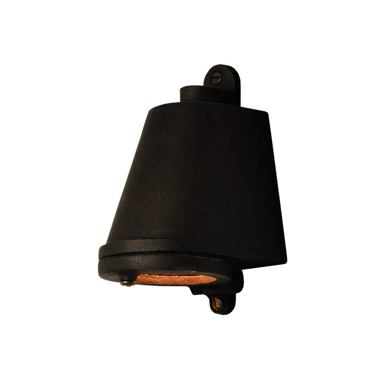 Style minimalisme de style moderne lampe de la lampe à la lampe extérieure en métal appliques murales