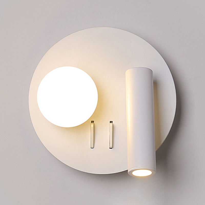 Modern Metallic Household Wall Sconce Adjustable Arm Bedroom LED Reading Lamp