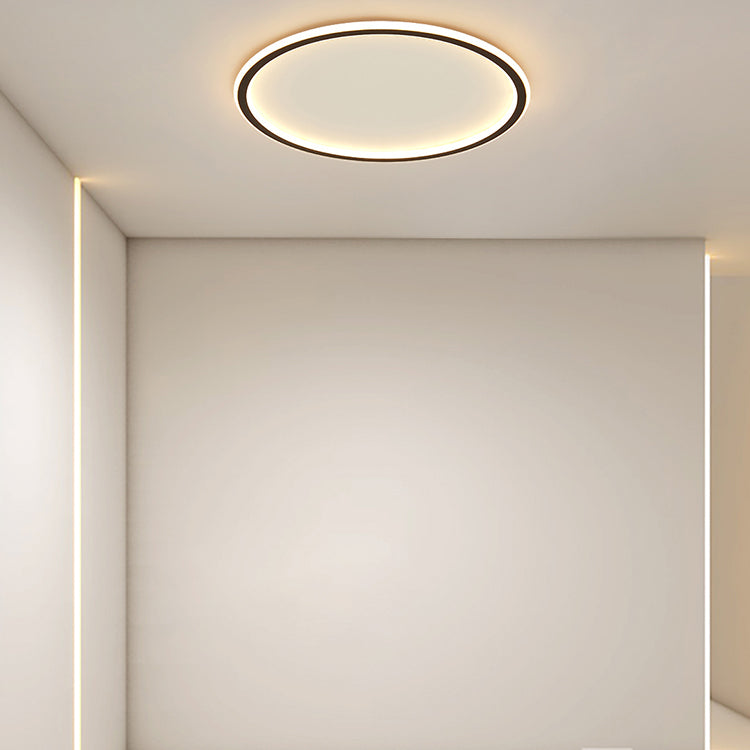 Lámpara empotrada moderna de aluminio negro del soporte de las lámparas de techo del LED para la sala de estar