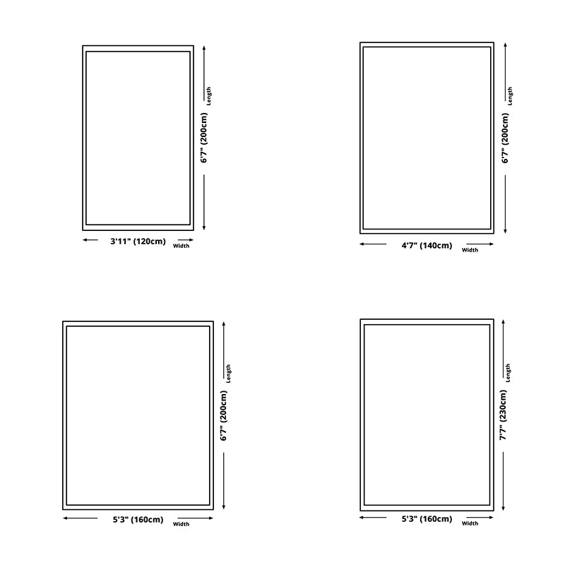 Gold Feather Rug Polyester Novelty Rug Stain Resistant Rug for Living Room