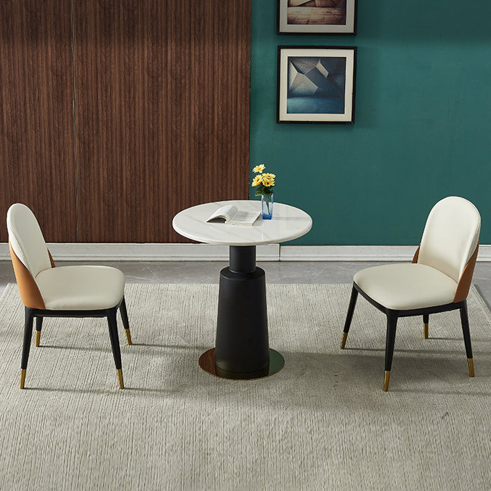 Round Pedestal Dining Table Traditional Luxury Furniture for Dining Room