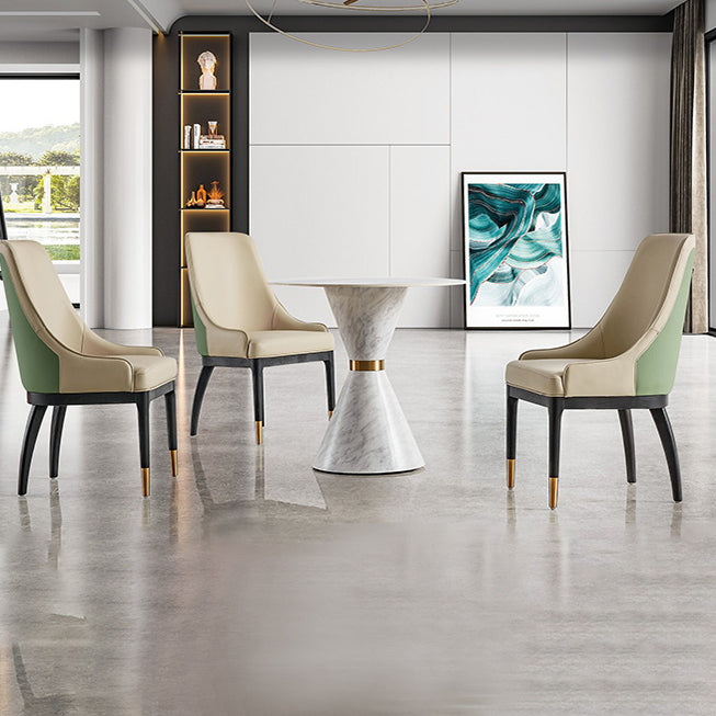 Round Pedestal Dining Table Traditional Luxury Furniture for Dining Room