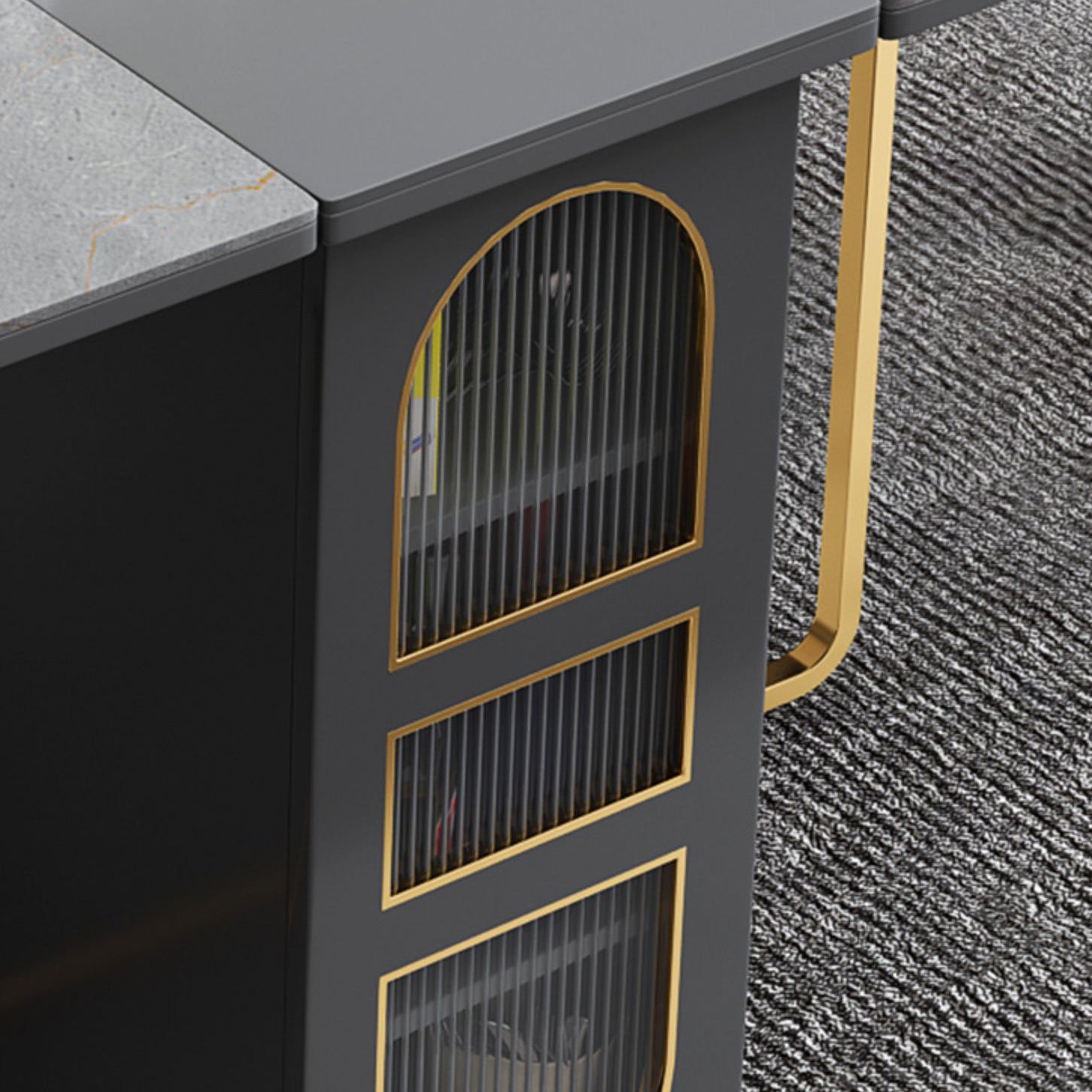 59''L Minimalist Folding Kitchen Dining Table Oval Dining Table with Pedestal Base