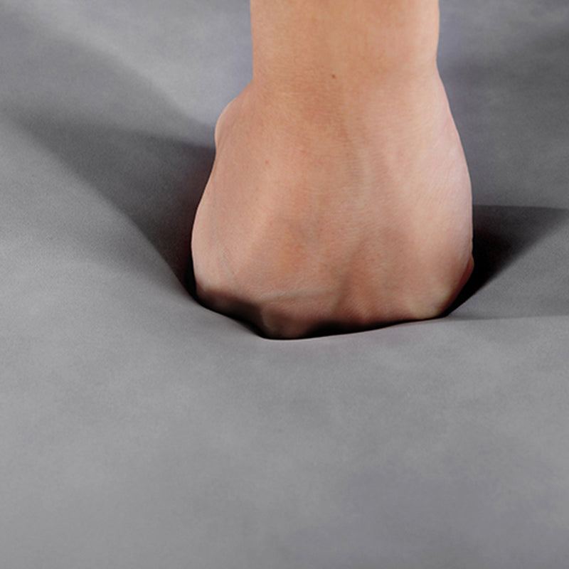 Chaise de salle à manger en métal tapissée par Wingback de fauteuil d'intérieur contemporain