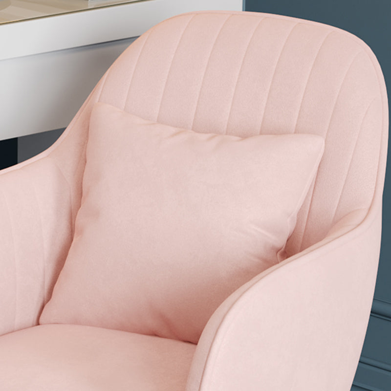 Sillón tapizado de terciopelo para comedor, sillón con respaldo sólido y patas de metal