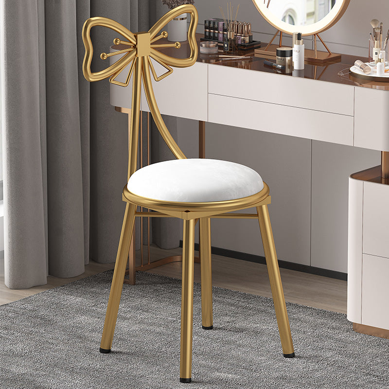 Silla de comedor tapizada de estilo escandinavo, silla con respaldo abierto, silla individual