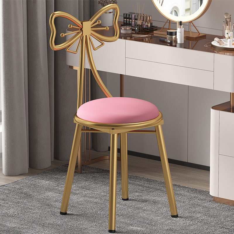Silla de comedor tapizada de estilo escandinavo, silla con respaldo abierto, silla individual