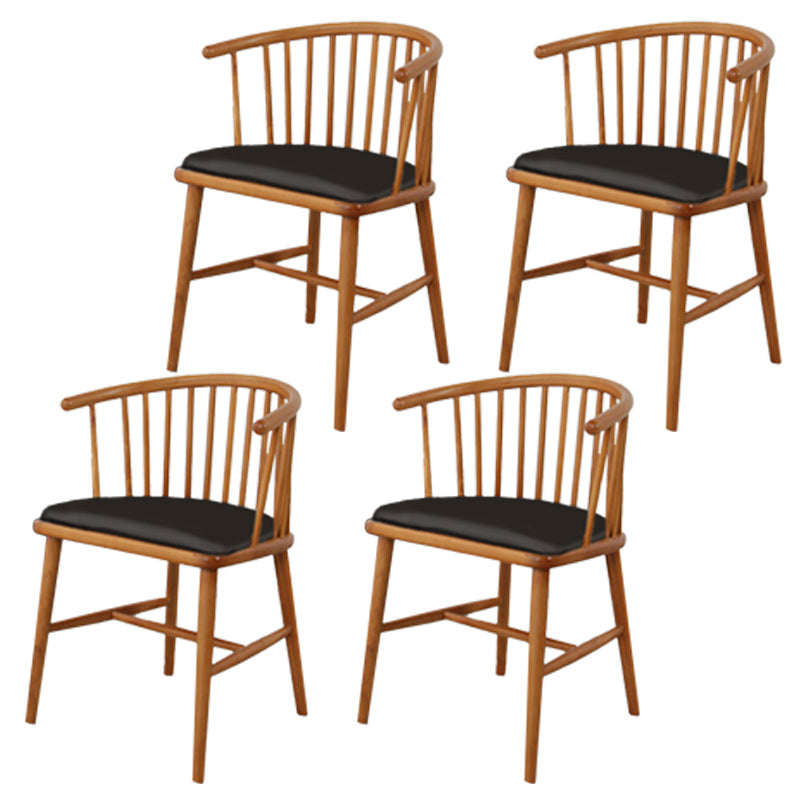 Chaise d'appoint rembourrée de Style scandinave, chaises de salle à manger à dossier Windsor pour la maison