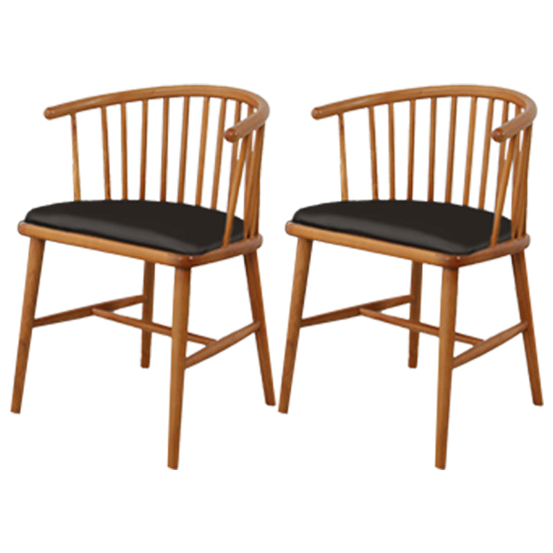 Chaise d'appoint rembourrée de Style scandinave, chaises de salle à manger à dossier Windsor pour la maison