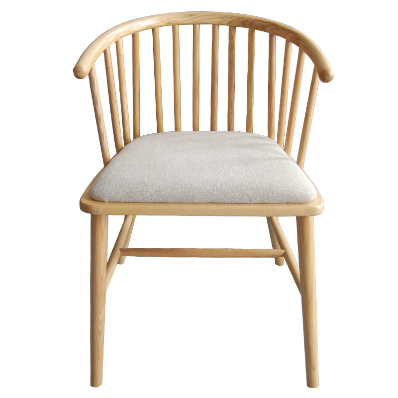 Chaise d'appoint rembourrée de Style scandinave, chaises de salle à manger à dossier Windsor pour la maison