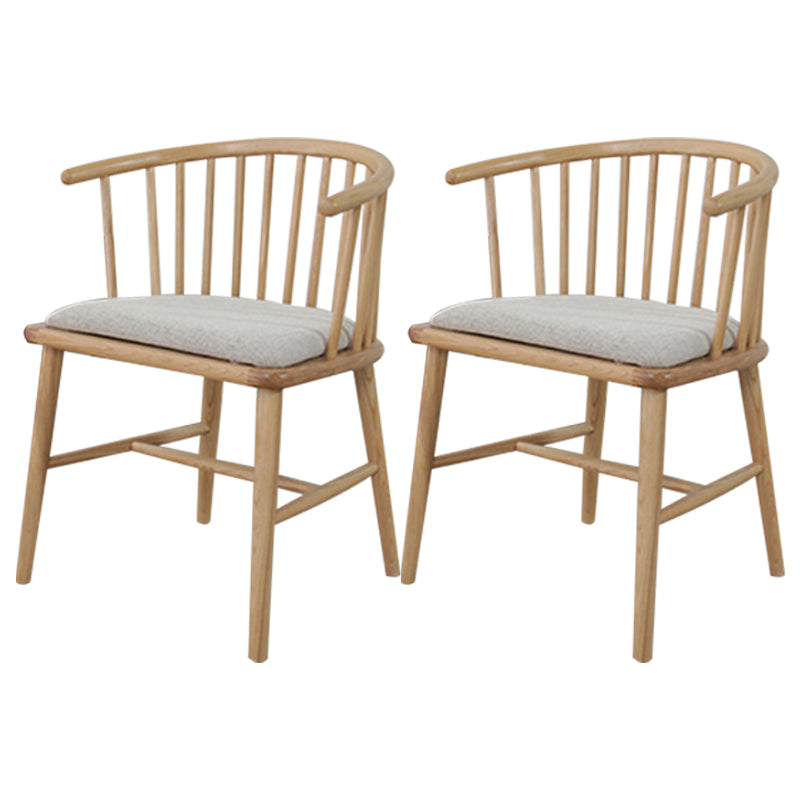 Chaise d'appoint rembourrée de Style scandinave, chaises de salle à manger à dossier Windsor pour la maison