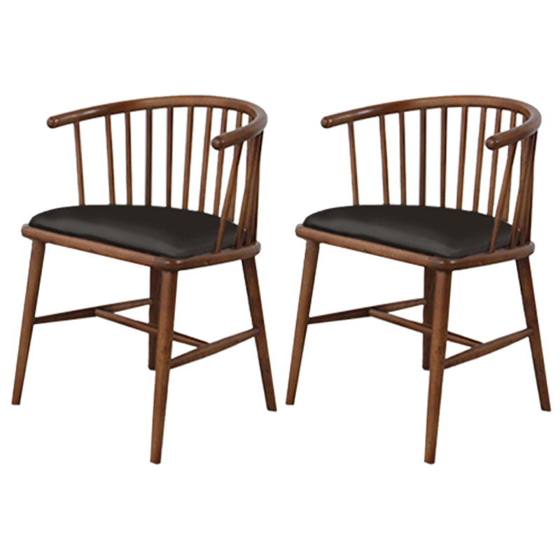 Chaise d'appoint rembourrée de Style scandinave, chaises de salle à manger à dossier Windsor pour la maison