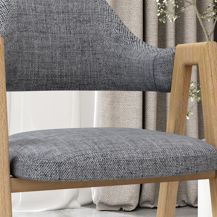Chaise d'appoint contemporaine en métal, chaise simple à dossier ouvert et rembourrée pour la maison