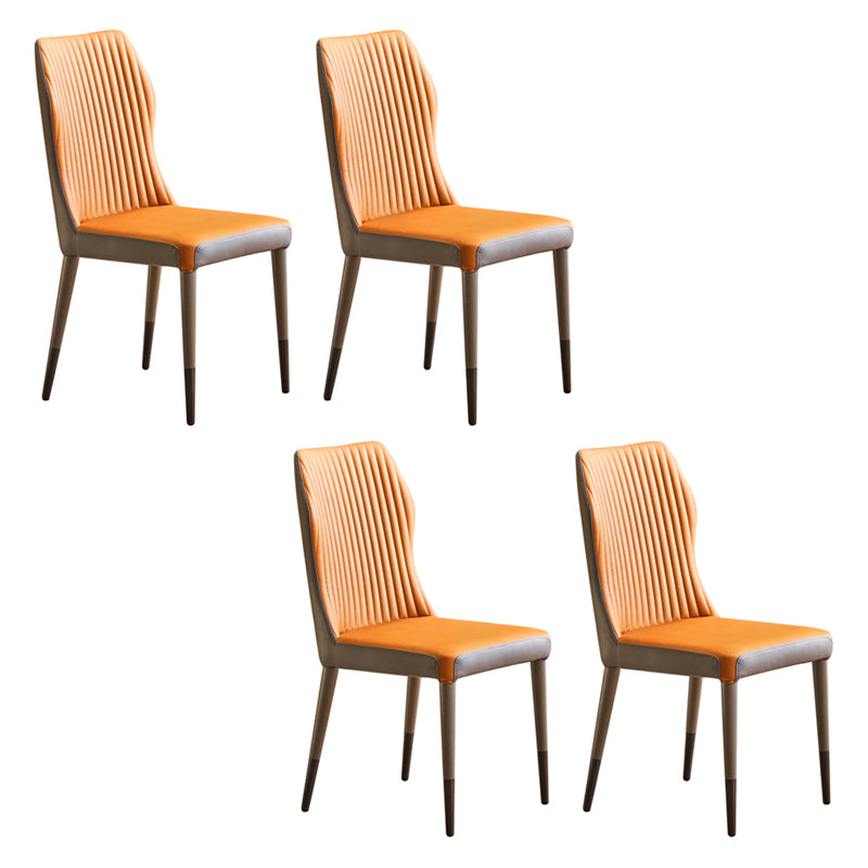Silla de madera de roble de estilo escandinavo, cocina, comedor, sillas laterales con respaldo sólido