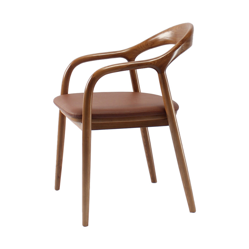 Ensemble de chaises en bois de frêne de Style traditionnel, fauteuils à dossier ouvert pour cuisine et salle à manger