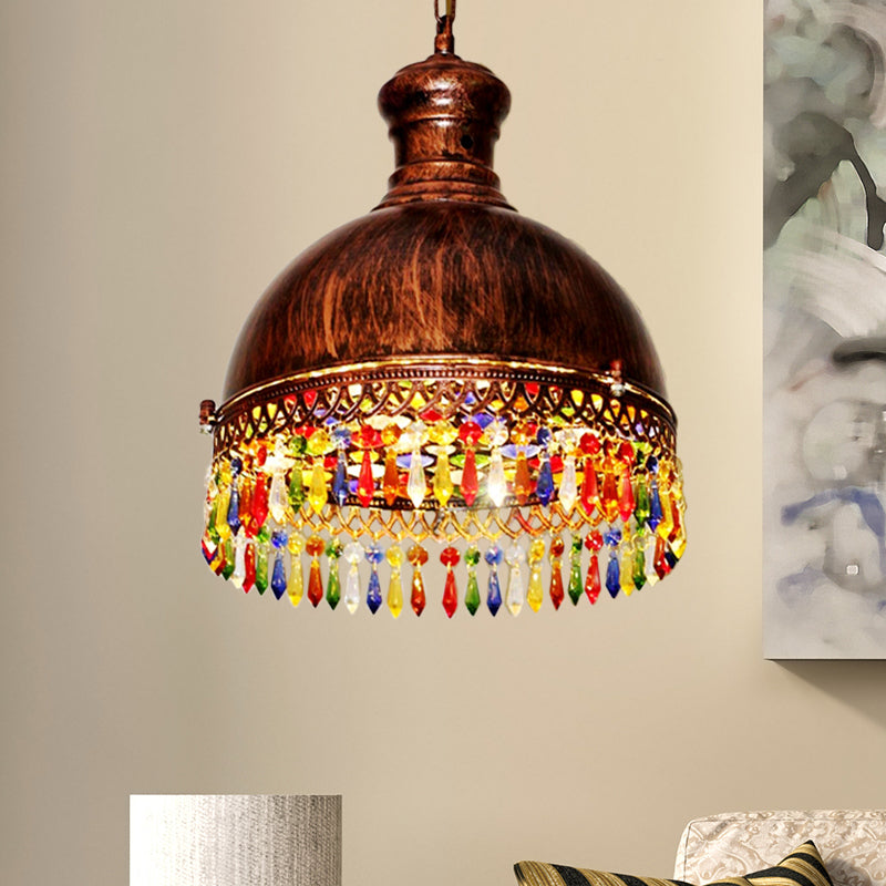 Art Deco Bowl Kronleuchter Beleuchtung 3 Lampenmodell Deckenhängung Lampe im Messing für Wohnzimmer