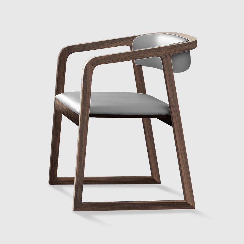 Ensemble de chaises traditionnelles en bois de frêne, cuisine, salle à manger, fauteuil à dossier ouvert