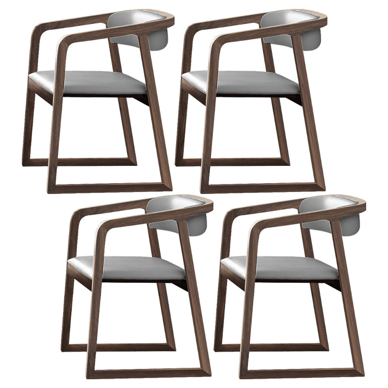 Ensemble de chaises traditionnelles en bois de frêne, cuisine, salle à manger, fauteuil à dossier ouvert
