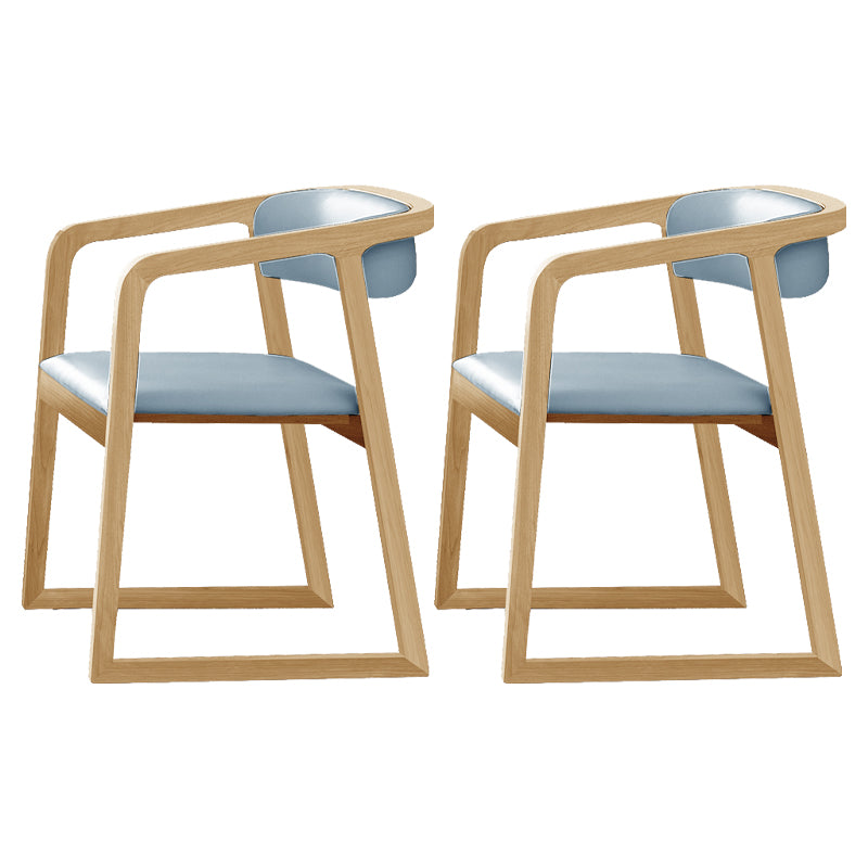 Ensemble de chaises traditionnelles en bois de frêne, cuisine, salle à manger, fauteuil à dossier ouvert