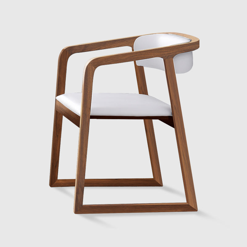 Ensemble de chaises traditionnelles en bois de frêne, cuisine, salle à manger, fauteuil à dossier ouvert