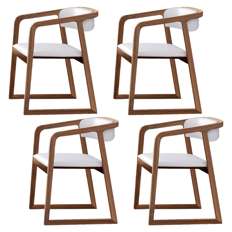 Ensemble de chaises traditionnelles en bois de frêne, cuisine, salle à manger, fauteuil à dossier ouvert