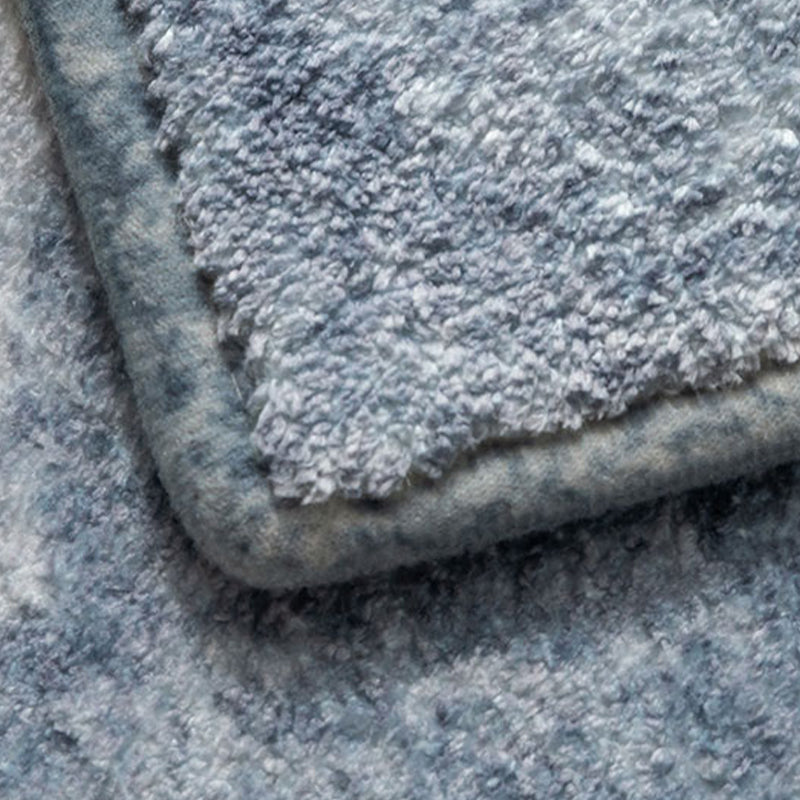 Modern geometrisch patroongebied Tapijtgrijs Grijs Polyester Area Tapijt Non-Slip Backing Rug voor slaapkamer