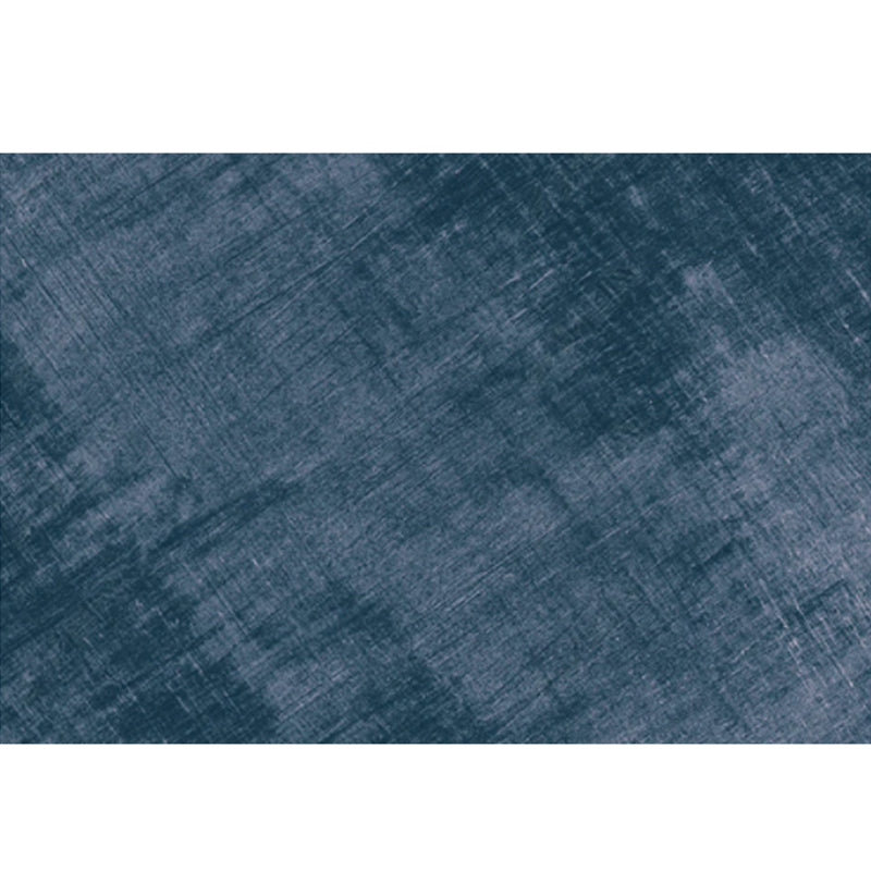 Dark Green Rug Polyester Solid Color Rug Washable Indoor Rug for Living Room