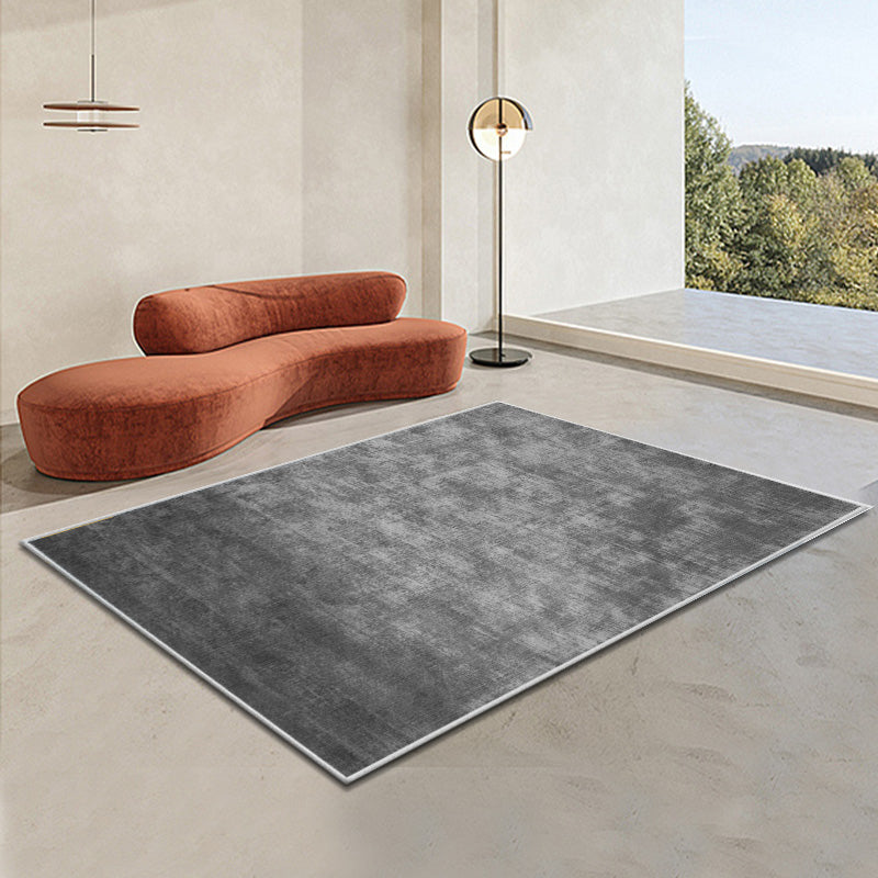 Moderne woonkamer Tapijtkleurige kleurblok Polyester Area Tapijt Non-slip achtergrondgebied Tapijtdap
