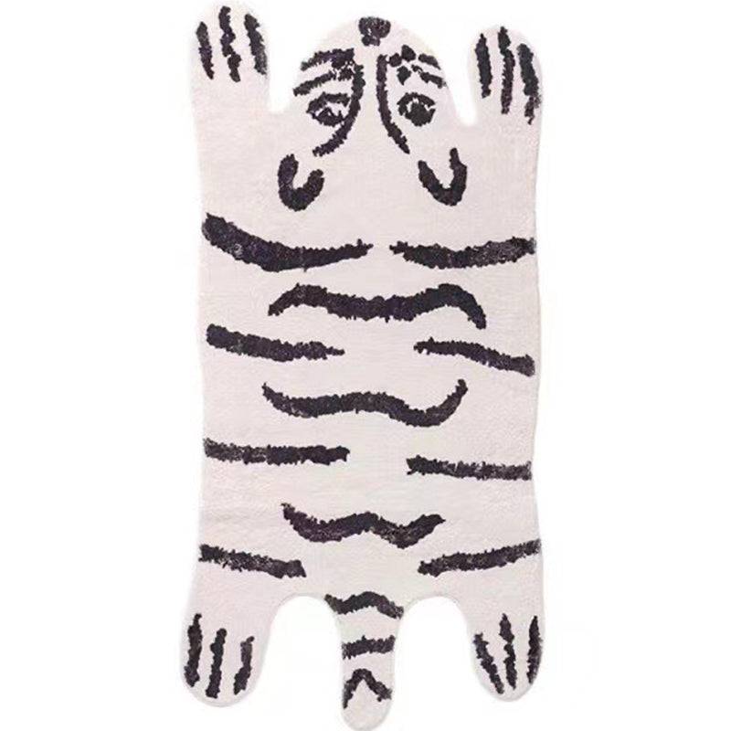 Novelty Animal Pattern Rug Polyester Indoor Rug Non-Slip Backing Carpet for Living Room