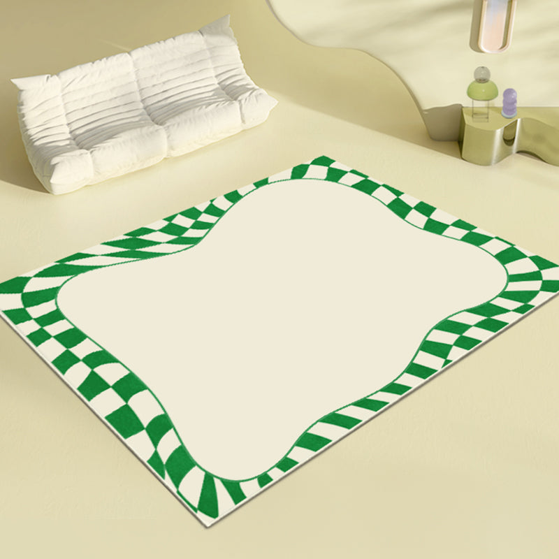 Modern tapijt Geometrisch wasbaar tapijt Living Room Polyester Gebied Teken met niet-slipachter