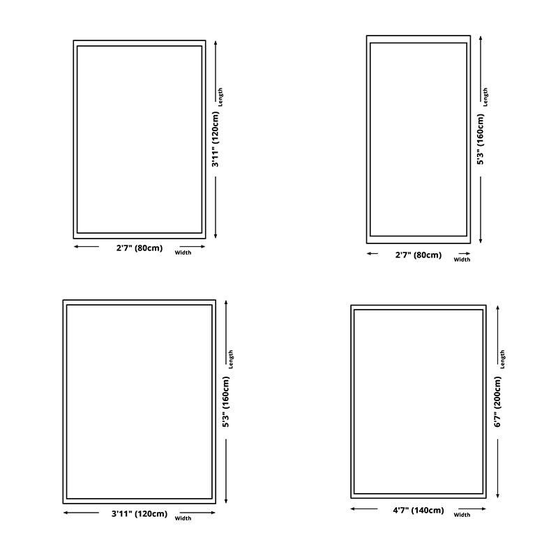 Modern tapijt Geometrisch wasbaar tapijt Living Room Polyester Gebied Teken met niet-slipachter