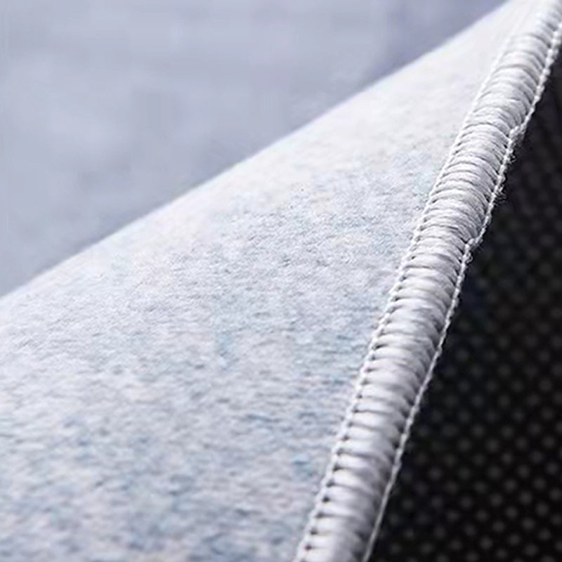 Stylish Purple Area Rug Gamepad Print Polyester Rug Anti-Slip Easy Care Carpet for Living Room