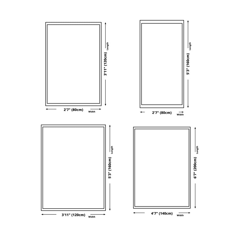 Creative Novelty Shape Carpet Modern Zebra Print Carpet Washable Polyester Rug with Non-Slip Backing