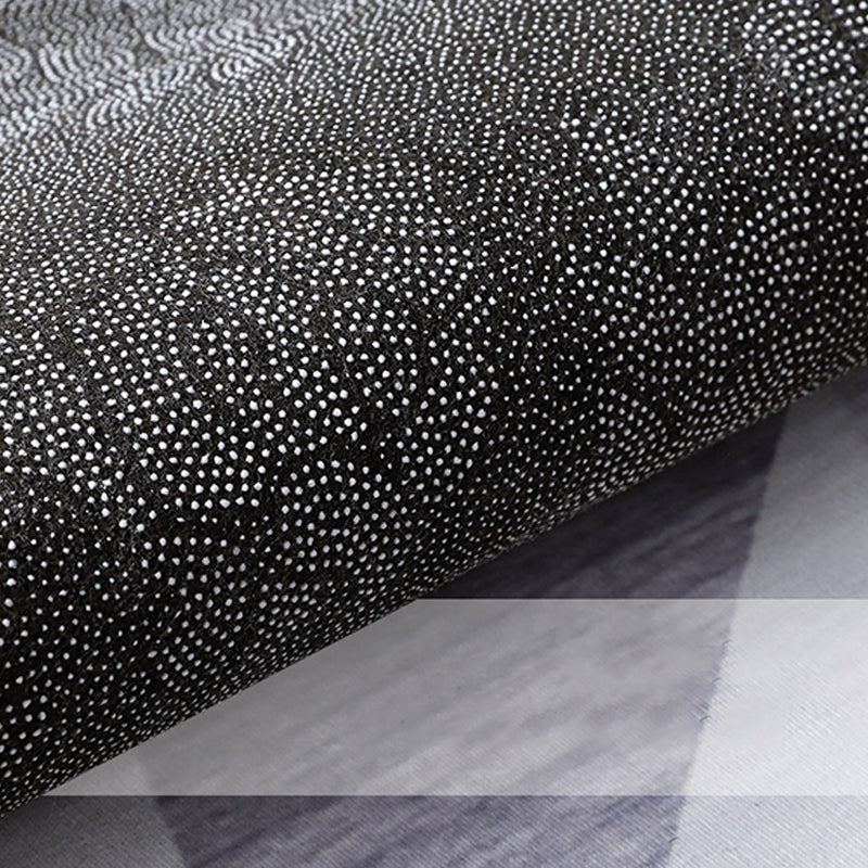 Luxury Carpet Funky Contrast Panel Area Rug Washable Polyester Stain Resistant Carpet for Home Decor