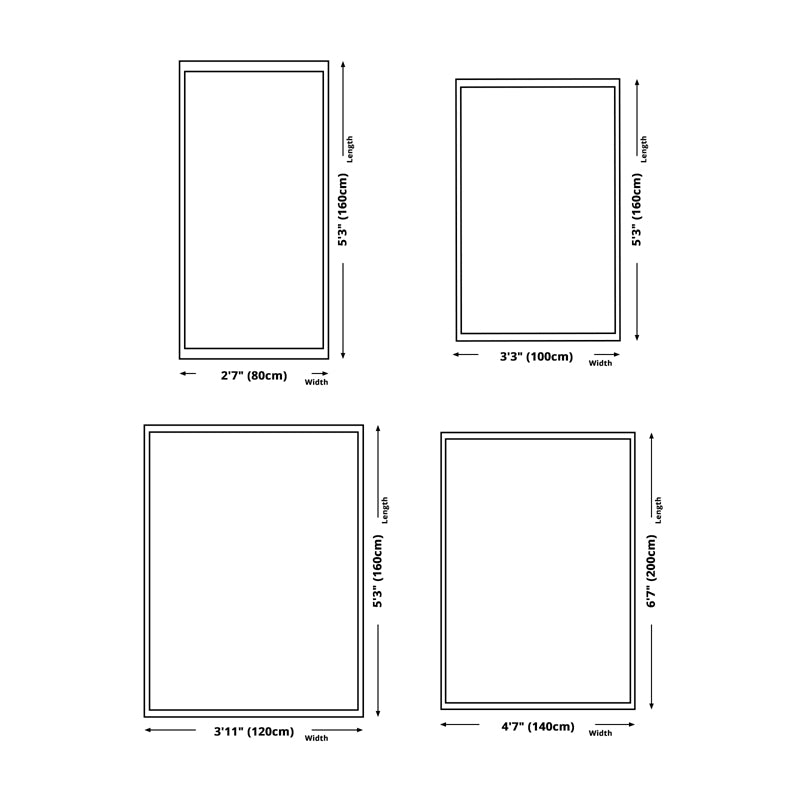 Contemporary Rug Fancy Abstract Pattern Area Carpet Polyester Stain Resistant Carpet for Living Room