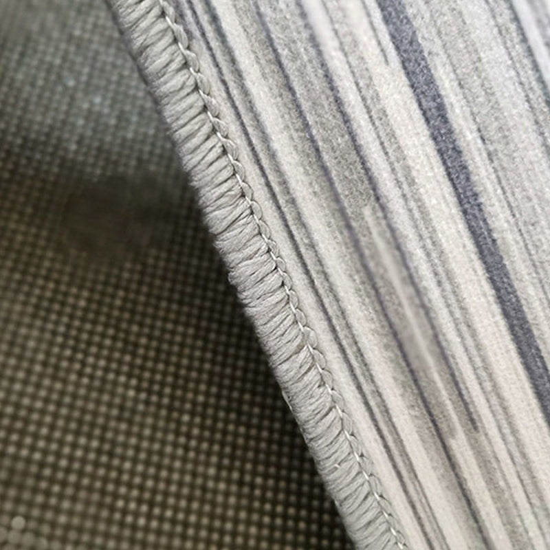 Fancy Geometric Pattern Rug Modern Polyester Area Rug Anti-Slip Easy Care Rug for Drawing Room