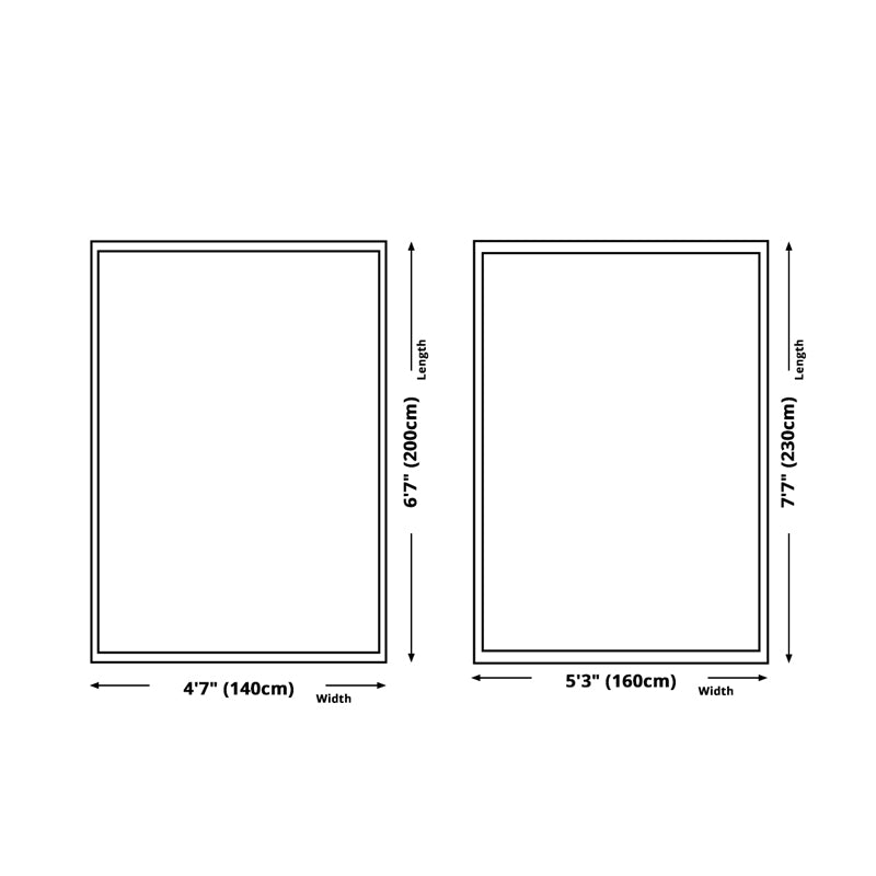 Fancy Geometric Pattern Rug Modern Polyester Area Rug Anti-Slip Easy Care Rug for Drawing Room