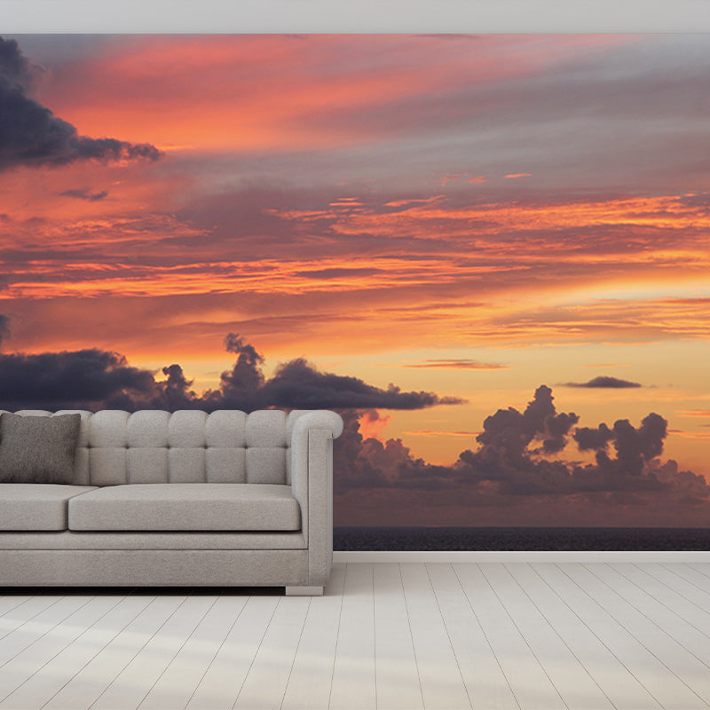 Moisture-Resistant Sky Mural Full Size Wall Covering for Home Decoration