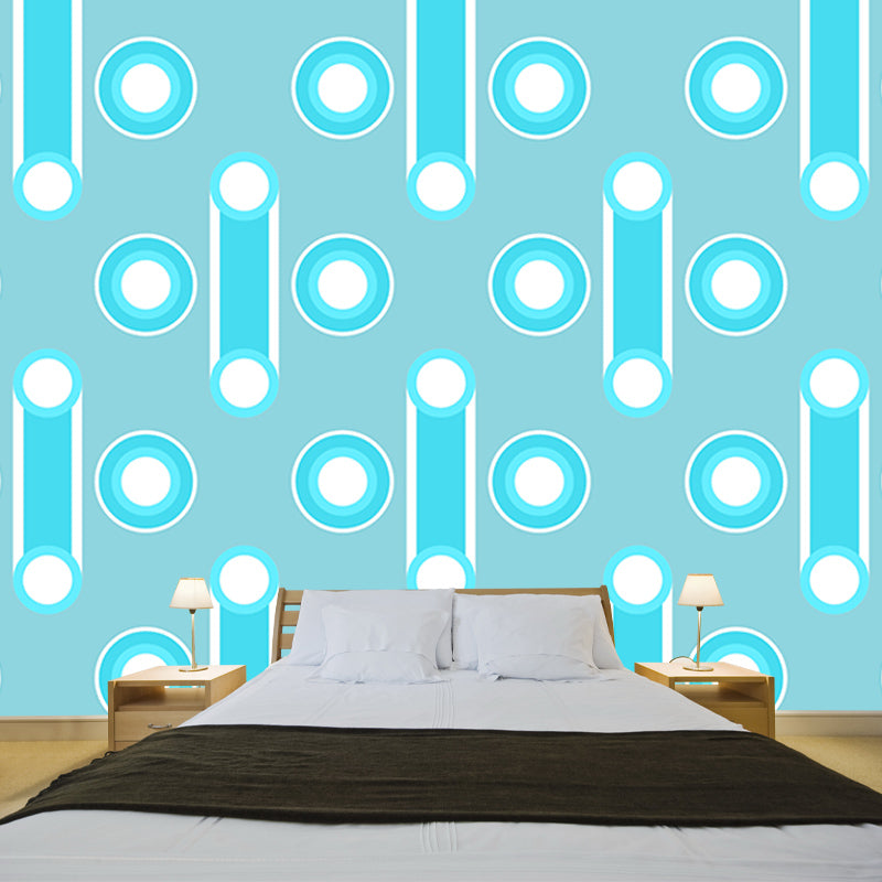 Geometry Wall MuralModern Decorative Dining Room Wall Decor, Custom Size Available