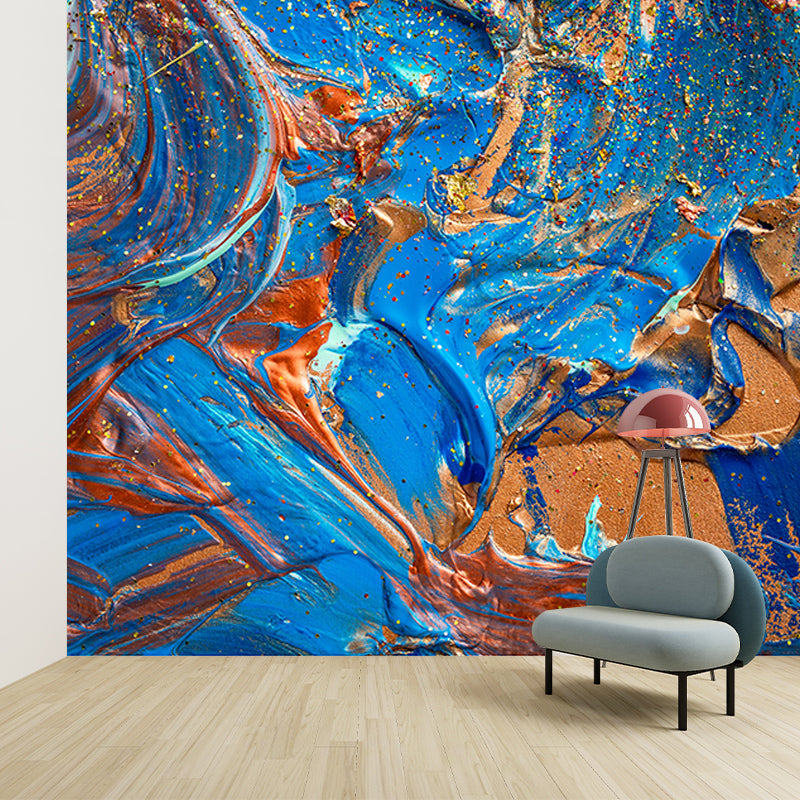 Abstract Wall Mural Modern Decorative Dining Room, Custom Size Available