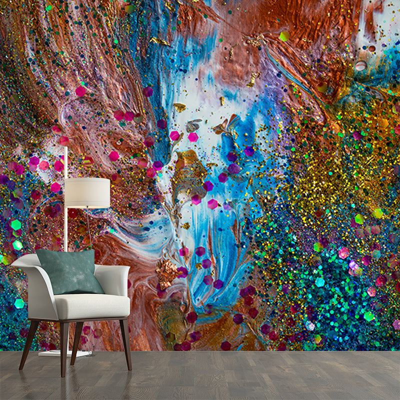 Abstract Wall Mural Modern Decorative Dining Room, Custom Size Available